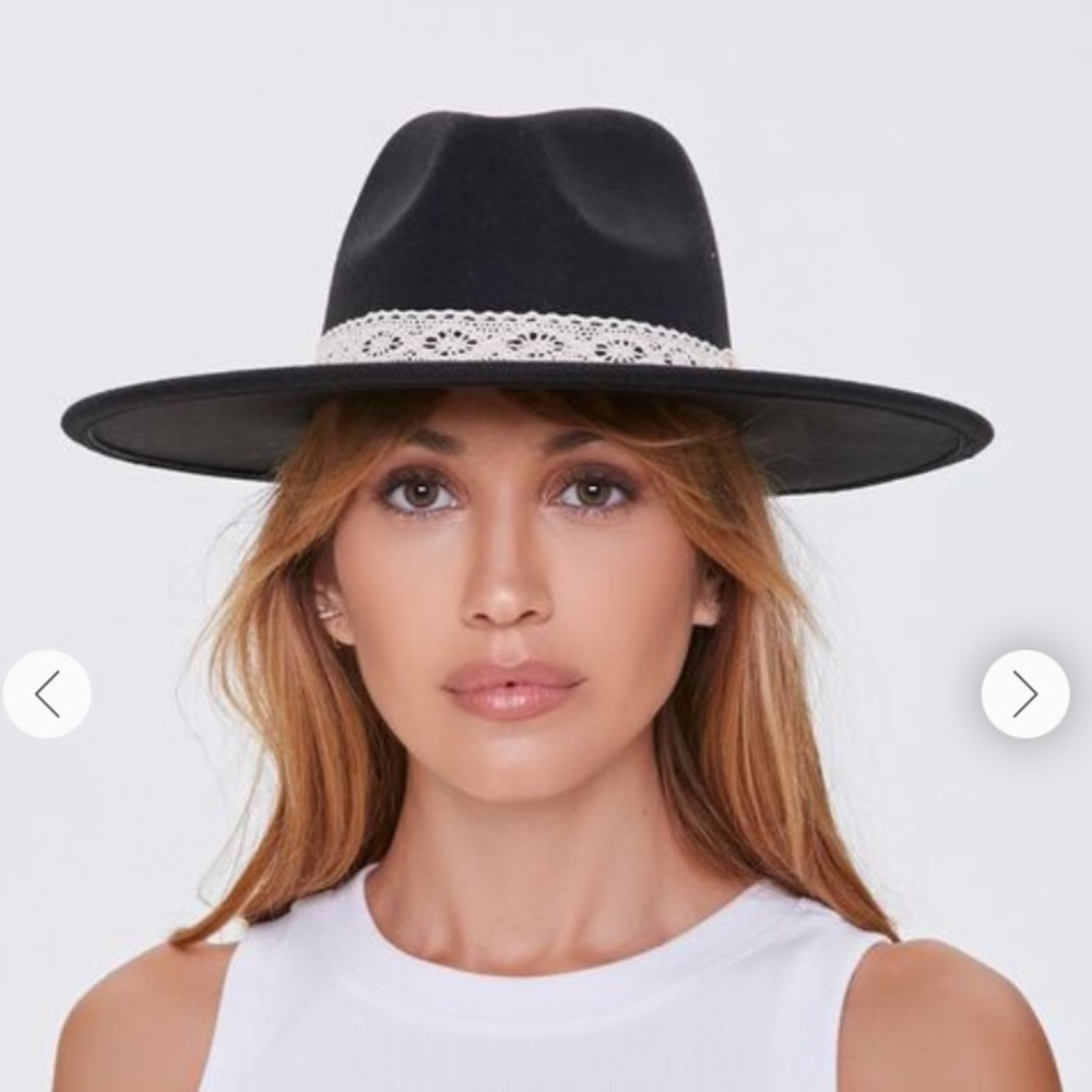 Brand new wide brim gambler hat